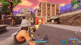 Using OG stretched res on OG fortnite  Chapter 1 Season 4  in 2024 [upl. by Llehcram664]