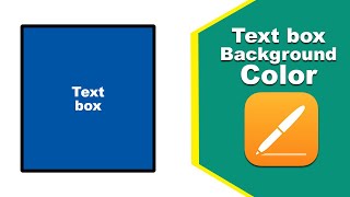 how to add text box background color in apple pages for iCloud [upl. by Reuben523]