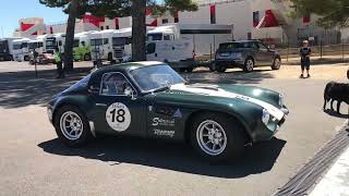 TVR Griffith V8 Start Up  incredible sound  Sixties Endurance [upl. by Aninotna]