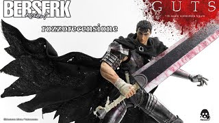 Berserk Guts Black Swordsman 1\6 by Threezero Recensione [upl. by Etteloiv399]