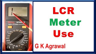 LCR Meter to measure inductor capacitor amp resistor value [upl. by Lopes733]