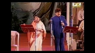 Humko Humise Chura Lo  Lata Mangeshkar Udit Narayan Live Hydrebad Concert  Mohabbatein [upl. by Rutter590]