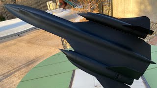 Revell 148 SR71A Build Part 1 [upl. by Drugge671]