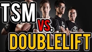 How TSM Deals With Doublelift [upl. by Enilada]