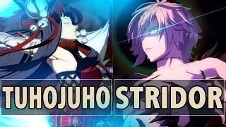 GBVSR🔥Tuhojuho Yuel Vs STridor Lucilius🔥 High Level Gameplay [upl. by Goldman]