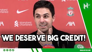 UNBELIEVABLE GAME OF FOOTBALL  Arteta SO PROUD after Anfield classic  Liverpool 11 Arsenal [upl. by Thorin]