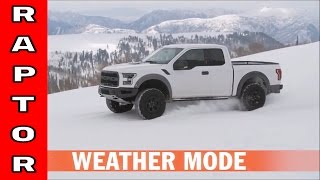 2017 Ford F 150 Raptor Terrain Modes Rock Crawl Sport and Baja [upl. by Rumery]