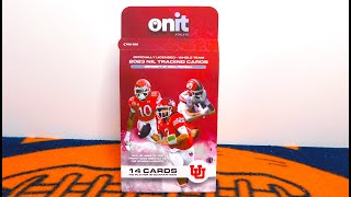 Trying out a new College Football Card NIL Product ONIT Athlete [upl. by Nacnud]