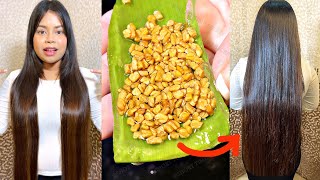 FENUGREEK Seeds For 7 Days  Grow The Longest Hair Ever 😱 [upl. by Lombardy]