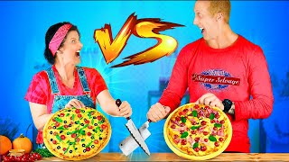 TANDEM BATTAGLIA DI CUCINA  CHI HA FATTO LA PIZZA MIGLIORE [upl. by Aisor]