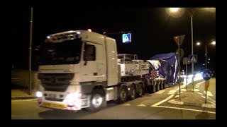 Corti Autotrasporti heavy haulage 90 ton [upl. by Ertsevlis]