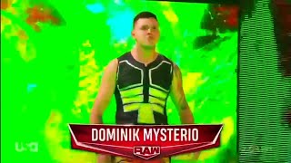 Dominik Mysterio WWE ThunderDome Entrance [upl. by Elawalo698]