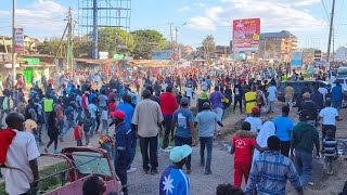 Demonstration in Kenya Ongata Rongai demonstration maandamano Nairobi Nairobi News Today [upl. by Oirretna]