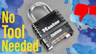 1521 Decoding Master Combination Padlock Model 1178 [upl. by Nilyarg954]