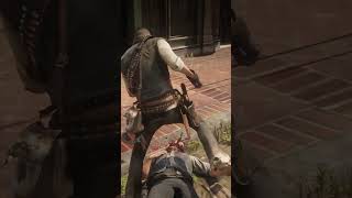 Civil Person Killing On Knife Rdr2 ep1 rdr2 police dutch author [upl. by Euqirdor757]