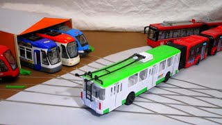 Double Articulated Trolleybus Part 3 [upl. by Debora661]