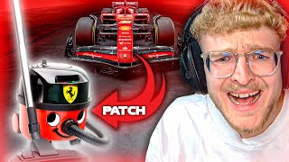 NEUER F1 24 SOUND PATCH ist BODENLOS  Rasenmäher als FERRARI  CutterLukas [upl. by Assilac]