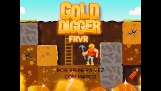 JUGANDO GOLD DIGGER FRVR POR PRIMERA VEZ EP1 [upl. by Yltsew]