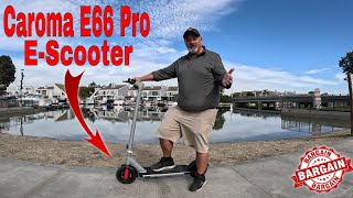 Big Guy vs Electric Scooter 😱  Caroma E66 Pro Review [upl. by Jara945]