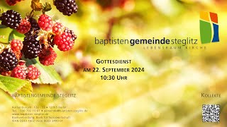 Gottesdienst am 22092024 [upl. by Idalina]