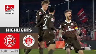 St Pauli Marches On  Düsseldorf  St Pauli 12  Highlights  Matchday 19  Bundesliga 2 2324 [upl. by Willet]