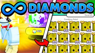 This DIAMOND METHOD Is INSANE In PET SIMULATOR 99 HUGE HATCH And MUCH MORE [upl. by Arah]