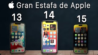 iPhone 15 vs 14 vs 13 para 2024 – No te Dejes ENGAÑAR [upl. by Zelazny]