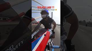 Berani juga mocil ngajak balap moge cbr cbr1000rr motovlog [upl. by Lassiter389]