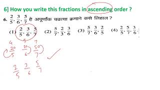 FRACTIONS  ASCENDING  DESCENDING ORDER WORD PROBLEMS 20 SEPT [upl. by Nadnarb]