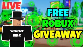 💸 Donating EVERY Viewer Robux in PLS Donate 💸 Roblox [upl. by Neetsirhc]