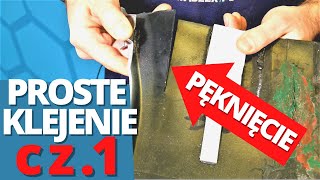 Najprostsze klejenie cz1  pęknięty element plastikowy [upl. by Hannej100]