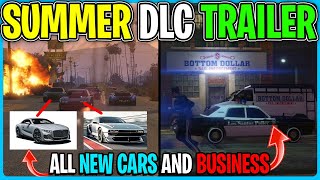 EVERYTHING IN THE NEW GTA ONLINE SUMMER DLC TRAILER  The Bottom Dollar Bounties DLC [upl. by Barabbas941]