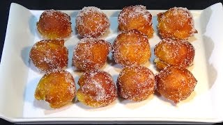 Receta Buñuelos de viento rellenos de crema pastelera  Recetas  Loli Domínguez  Semana Santa [upl. by Cykana]