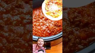 Italian ragu sauce recipe SlowCookingFireplace Upcoming shorts [upl. by Dierolf]