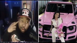 DJ Akademiks CLEARS UP RUMORS That He Bought Celina Powell A GWagon [upl. by Giardap317]