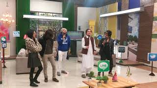 First Time Nasir khan Jan and noman khan legend on morning show dance performance [upl. by Adnale14]