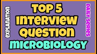 Interview and Viva Questions for microbiology and biotechnology students [upl. by Gardia]