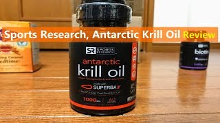 Sports Research Antarctic Krill Oil Review [upl. by Ycaj]