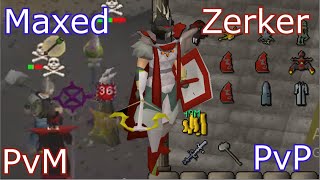 OSRS Maxed Zerker PvPPvM 4 PvP WorldsCorping And Bandos [upl. by Syverson]