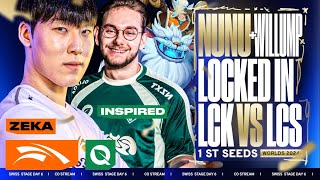 NUNU LOCKED IN VS THE BEST LCK TEAM  HLE VS FLY WORLDS 2024  CAEDREL [upl. by Malissa]