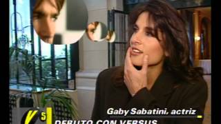 Gabriela Sabatini Actriz  Versus [upl. by Diehl]