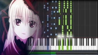 【FULL】 K Project アニメ「K」 Return of Kings OP  by Yui Horie Asymmetry Piano Synthesia  Sheet [upl. by Eenobe917]