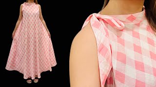 The best way to cut and sew beautiful sleeves Learn to sew professional [upl. by Lahcym822]