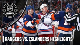 New York Rangers vs New York Islanders  Full Game Highlights  NHL on ESPN [upl. by Eneg]