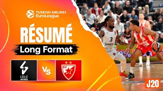 2ème victoire consécutive pour lASVEL   LDLC ASVEL vs Etoile Rouge  Résumé  Euroleague J20 [upl. by Jedediah]