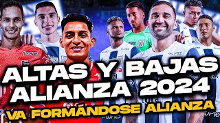 NUEVOS REFUERZOS y SALIDAS de ALIANZA LIMA 2024 [upl. by Krug351]