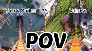 Yukon Striker Vs Valravn  Side By Side POV [upl. by Itsyrk]