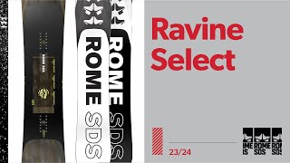 2024 Rome Ravine Select Snowboard [upl. by Nino655]