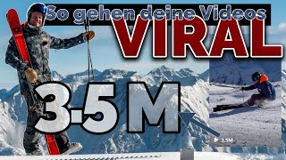 5 Zutaten für virale Ski Reels amp TikToks [upl. by Zehe]