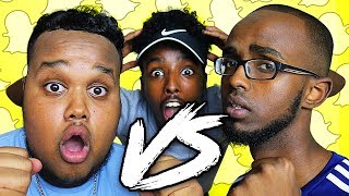 DARKEST MAN VS CHUNKZ RAP BATTLE  SNAPCHAT QampA [upl. by Rednaeel]